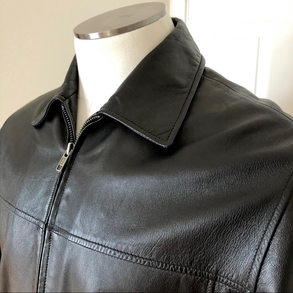 Halogen Leather Jacket - image 1